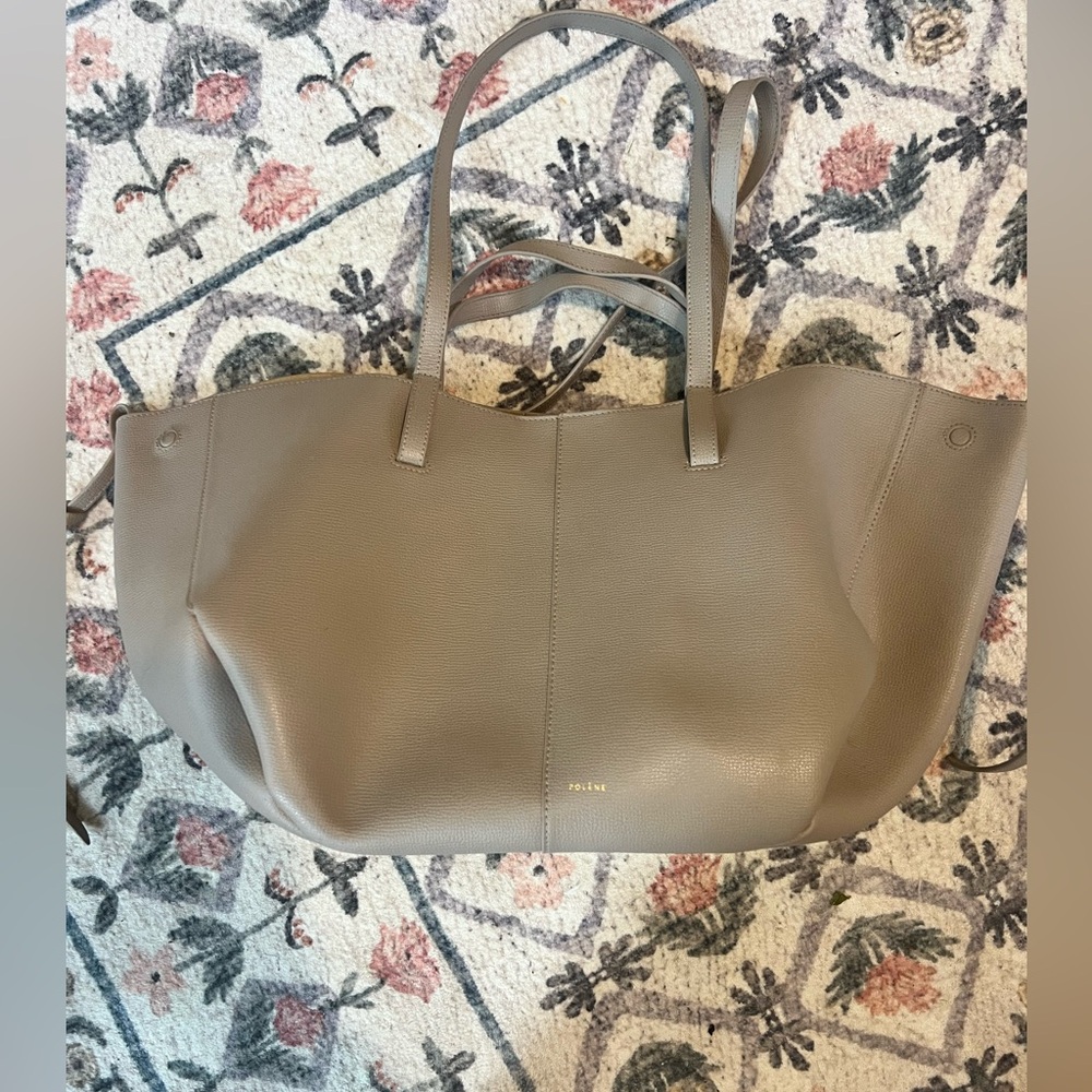 Polene Cyme tote in taupe